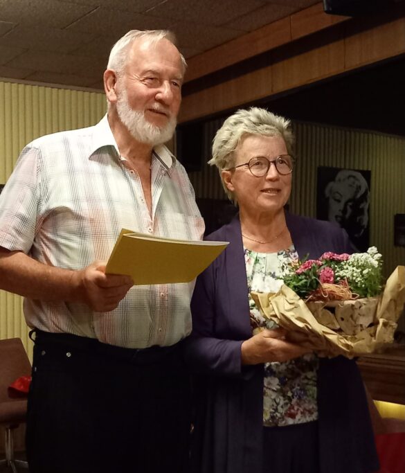 Gratulation an Fritz Rada zu 40 Jahren Mitgliedschaft